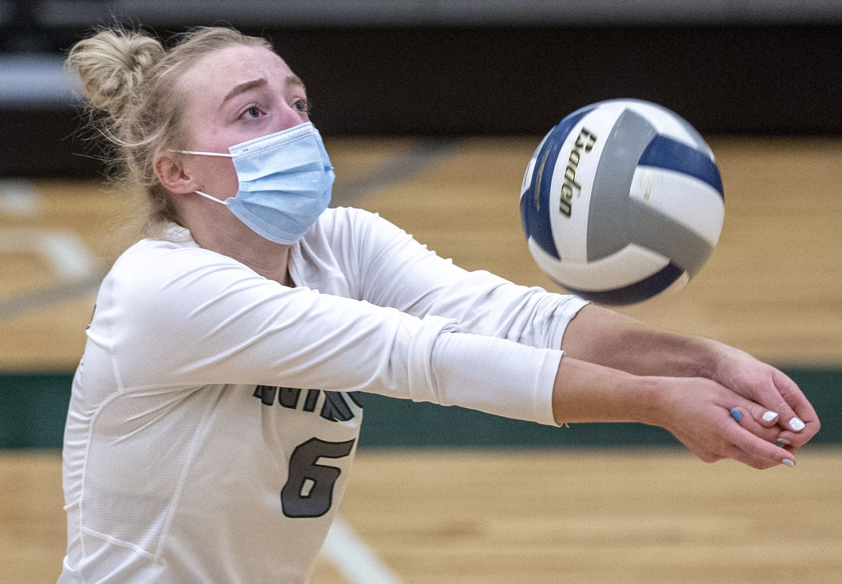 A-6 district volleyball, 10/28